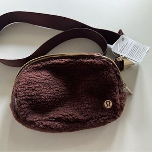 Fleece Lululemon Belt Bag